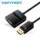 CABO CONVERSOR VENTION HBFBB DISPLAYPORT MACHO - VGA HEMBRA 15CM