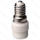 ADAPTADOR E14 PARA G9 BRANCO
