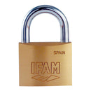 CADEADO K60. LATÃO. 60MM. AVEC 2 CLÉS. ARC STANDARD. IFAM