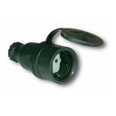 BASE DE ANTENA DE BORRACHA SCHUKO 2 P+T 16 A 250 V~, COM TAMPA, I
