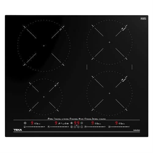 Teka ITC 64630 BK MST Preto Embutido 60 cm Placa com zona de indu