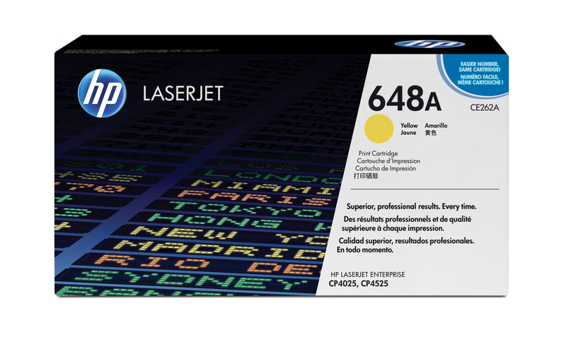 HP Toner LaserJet Original 648A Amarelo