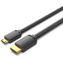 CABLE HDMI 4K VENTION AGHBG HDMI MACHO - MINI HDMI MACHO 3M NEGRO