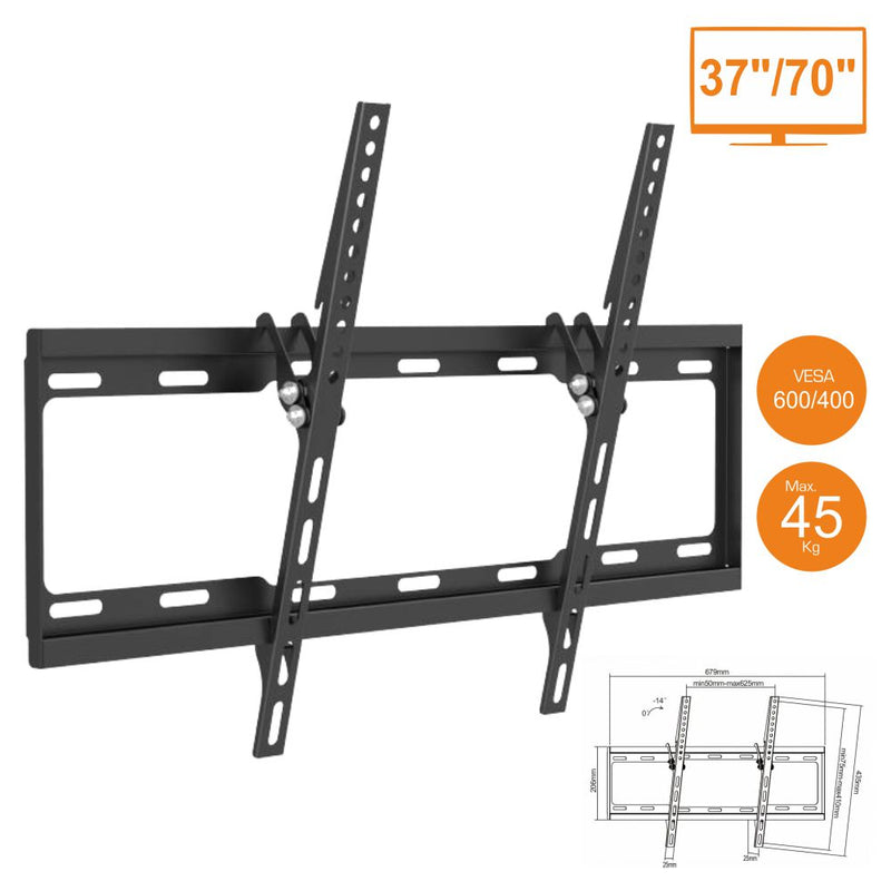 SUPORTE LCDLED 3770" VESA 600400 45KG