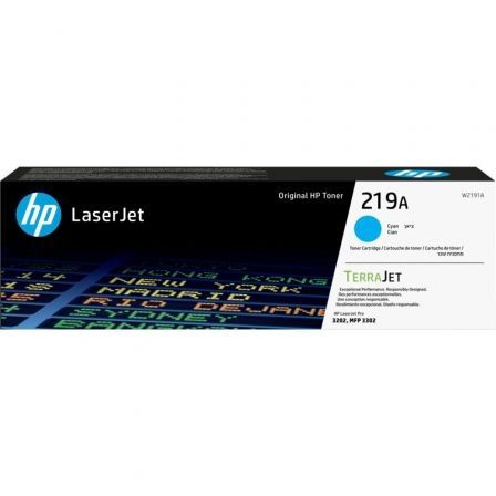 HP Toner LaserJet Original 219A Ciano