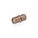 CONECTOR UNIÃO ´´F´´ MACHO-MACHO RETRACTILADO PARABOLICA EDM
