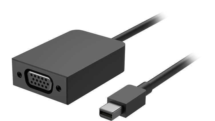 Microsoft VGA CABL Mini DisplayPort VGA (D-Sub) Preto