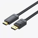 CABLE CONVERSOR VENTION HAGBH DISPLAYPORT MACHO - HDMI 4K HEMBRA