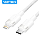 CABLE USB TIPO-C LIGHTNING VENTION LALWH USB TIPO-C MACHO - LIGHT