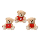 URSINHO DE PELUCHE ESPECIAL SÃO VALENTIM DE 15CM MODELOS SORTIDOS