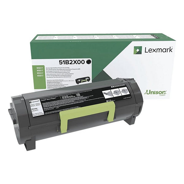 Lexmark 51B2X00 toner 1 unidade(s) Original Preto