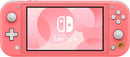 CONSOLA NINTENDO SWITCH LITE CORAL+ANIMAL CROSSING