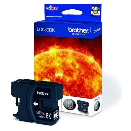 Brother LC-980BK tinteiro 1 unidade(s) Original Preto