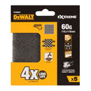 PACK DE 5 LIXAS DE MALHA 1/4 115X115MM GRÃO 60 PARA LIXADORAS ORB