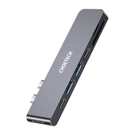 ESTAÇÃO DE ANCORAGEM CHOETECH HUB-M14 PARA MACBOOK PRO, 7 EM 2 US