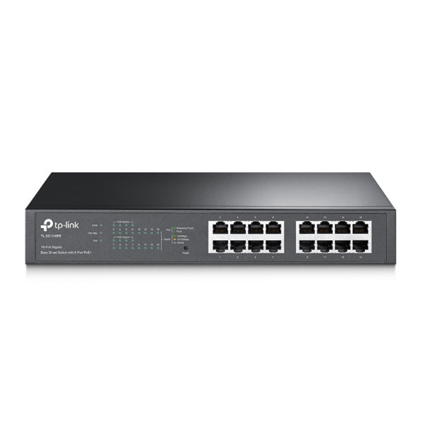 SWITCH TP-LINK 16PORTAS GIGABIT 8XPOE 802.3AF - TL- SG1016PE