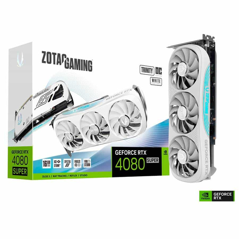 PLACA GRÁFICA ZOTAC RTX 4080 SUPER TRINITY OC WHITE ED 1