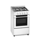 FOGÃO MEIRELES N510W ST( AÇO INOXIDÁVEL  - 4 G  - GÁS  )