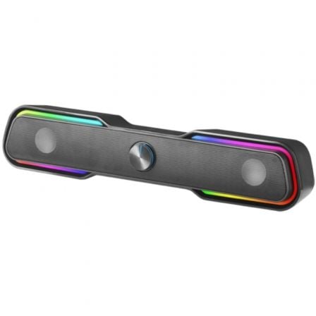 COLUNAS MARS GAMING MSBX RGB SOUNDBAR 10W USB, JACK + BLUETOOTH 5