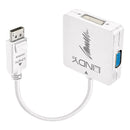 Lindy 41028 adaptador de cabo de vídeo DisplayPort DVI-D + VGA (D