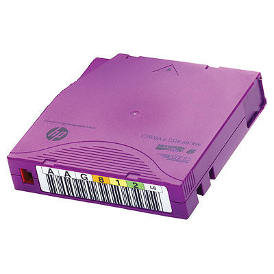 HP LTO-6 MP RW CUSTOM LABEL 20 TAPES