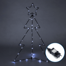 DECORAÇÃO DE NATAL - LUZ DE ÁRVORE DE NATAL 3D DE BAIXA TENSÃO, B