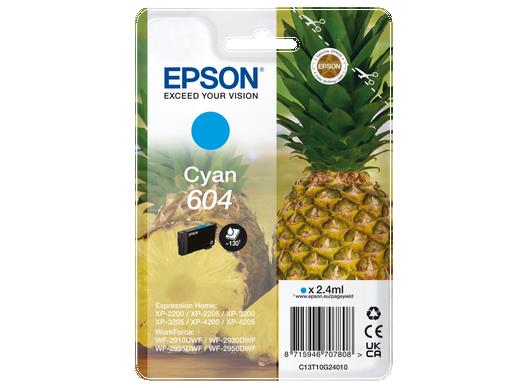 Epson 604 tinteiro 1 unidade(s) Original Rendimento padrão Ciano