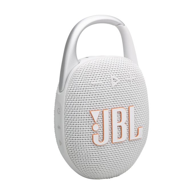 COLUNA PORTÁTIL JBL CLIP 5 BT IP67 ,USB-C BRANCA