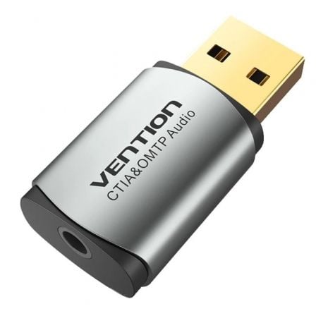 Vention CDNH0 placa de som 2.1 canais USB