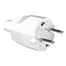CLAVIJA SILVERELECTRO SCHUKO MACHO 4,8MM+TT LAT B