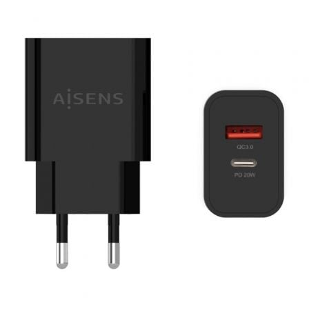 AISENS A110-0682 carregador de dispositivos móveis Preto Interior