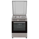 FOGÃO COM FORNO TELEFAC 855X600X630MT 1WOK INOX (A) GÁS NATURAL