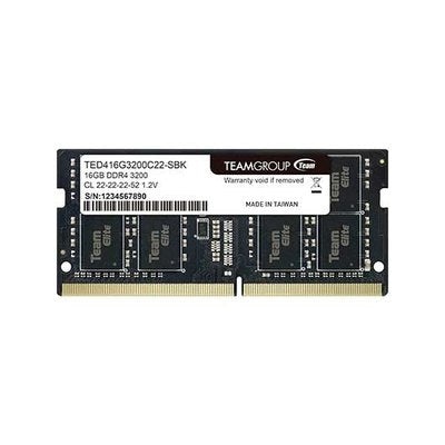 DIMM SO TEAM GROUP ELITE 16GB DDR4 3200MHZ CL22 1.2V