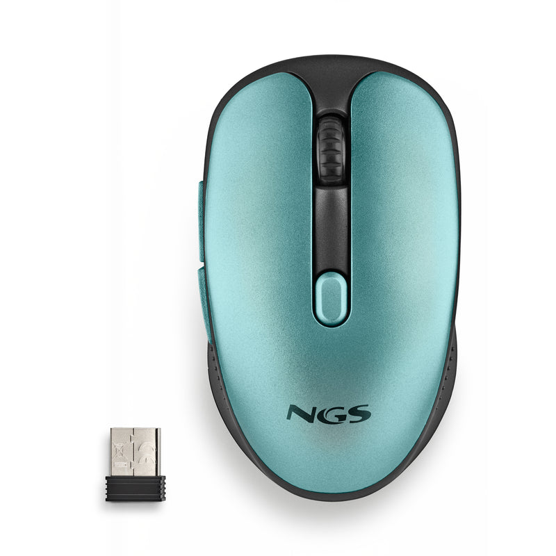 NGS EVO RUST rato Mão direita RF Wireless Ótico 1600 DPI