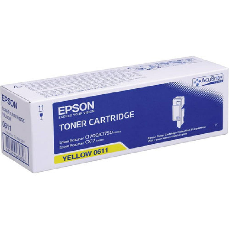 Epson Série AL-C1700/C1750/CX17 - Toner Amarelo de Alta Capacidad