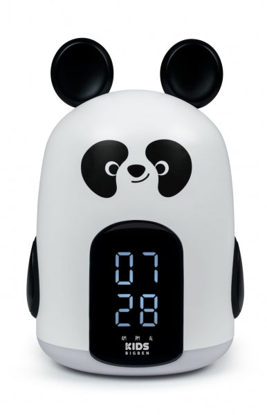 BIGBEN KIDS ALARM CLOCK WITH NIGHT LIGHT WITH THREE BLACK AND WHI