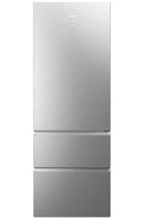 FRIGORÍFICO COMBINADO HAIER HTW7720BNMM 200X70 NF WIFI INOX