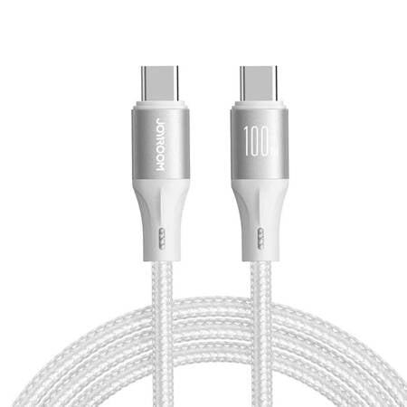 CABO JOYROOM LIGHT-SPEED --USB-C PARA USB-C BRANCO