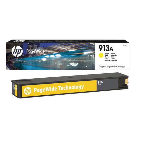 TINTEIRO HP 913A AMARELO