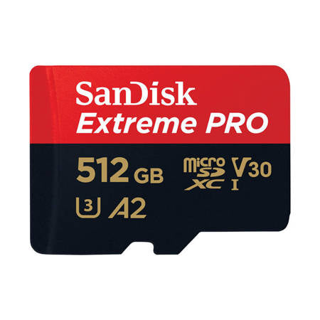 TARJ. MEM. MICRO SANDISK SD SDXC EXTREME PRO 512GB