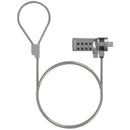AISENS ASLK-D40N01-SL cadeado antirroubo Prateado 1,5 m