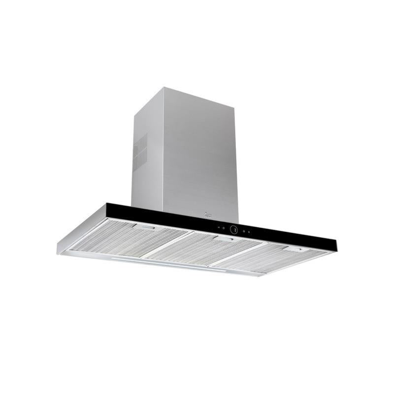 Teka DLH 686 T Montado na parede Preto, Aço inoxidável 701 m³/h A