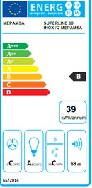 EXAUSTOR MEPAMSA SUPERLINE 60 INOX 3150737140