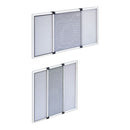 MOSQUITEIRO EXTENSÍVEL BRANCO 70 X 50 CM, 2 PEÇAS