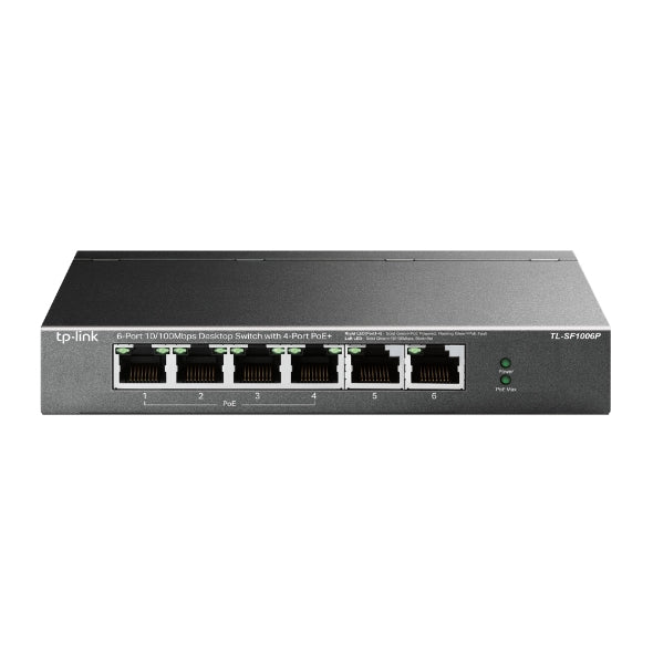 TP-Link TL-SF1006P switch de rede Não-gerido Fast Ethernet (10/10
