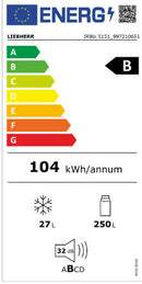 FRIGORÍFICO COM CONGELADOR DE ENCASTRE LIEBHERR IRBBI 5151