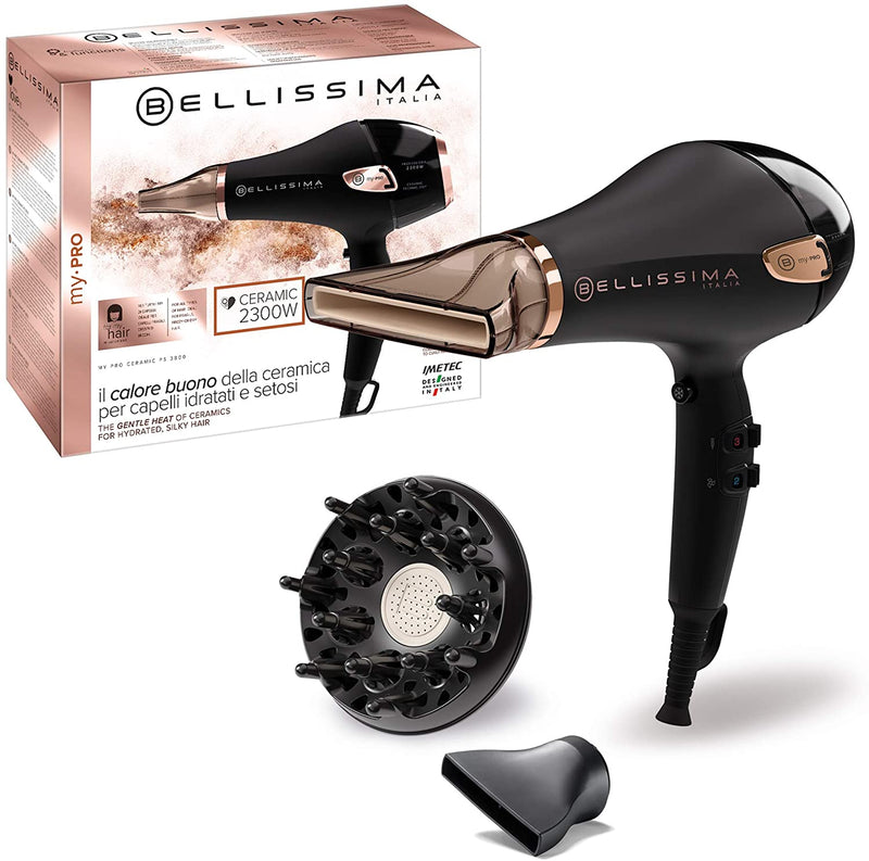 BELISSIMA SECADOR CABELO 2300W IMETEC INFRARED MY PRO