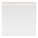 CORTINA PER PORTA MODELO ´´MALTA´´ TRANSPARENTE 90X210CM M63250