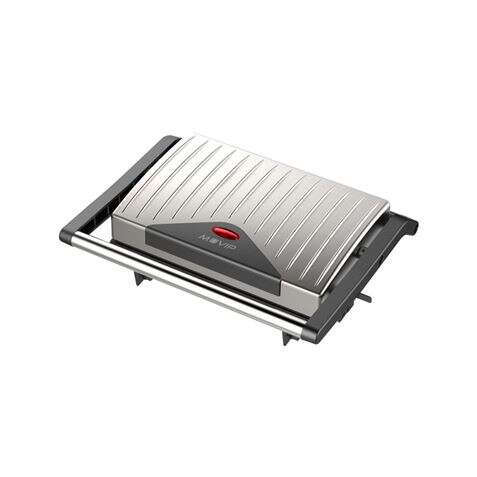 MUVIP SANDWICHERA GRILL INOX 750W - PLACA SUPERIOR BASCULANTE - P