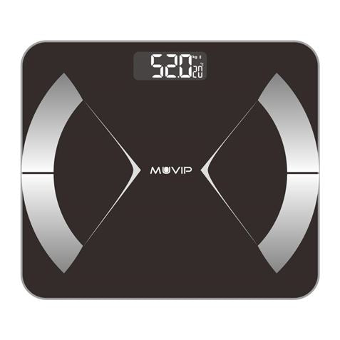 MUVIP BODY MUSCLE BASCULA DE BAÑO DIGITAL BLUETOOTH - PANTALLA LC